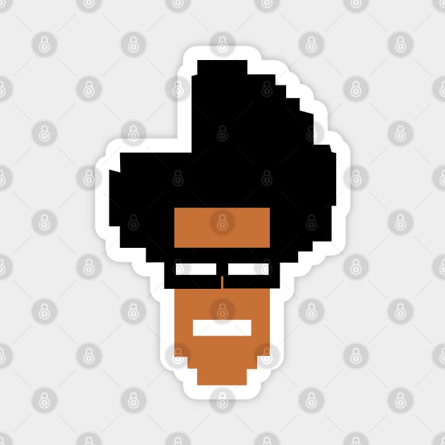 Maurice Moss 8 Bit Magnet by OrangeCup