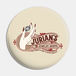 Jurian's Jewelry Shoppe Pin