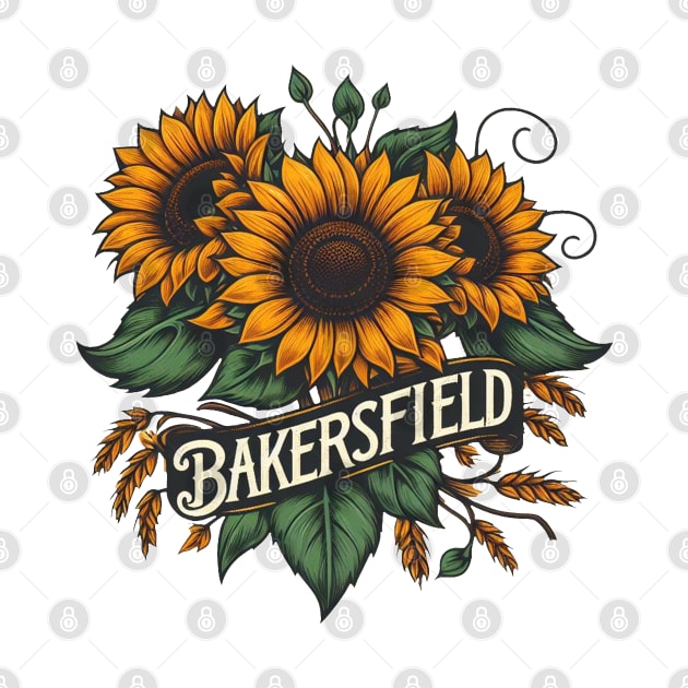 Bakersfield Sunflower by Americansports