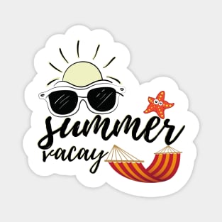 "Summer Vacay" -Design Magnet