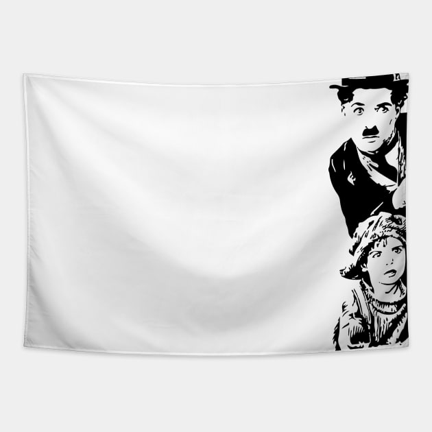 Chaplin Tapestry by Josué Leal