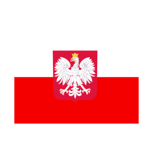 Poland coat of arms flag T-Shirt