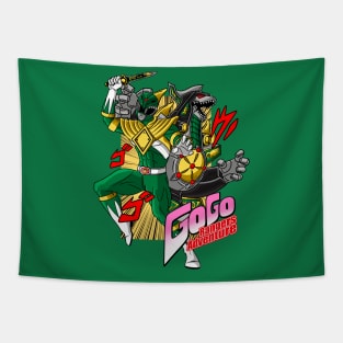 Go Go Rangers Adventure (Green) Tapestry