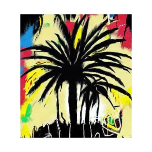 Spray Paint Palm Tree Summertee T-Shirt