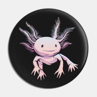 axolotl, axolotl pattern, salamander , salamander shirt, olm, pond newt, lizard , mexican salamander Pin