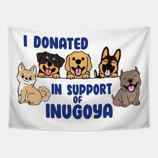 I Donated to Inugoya Multi Dog Design Tapestry