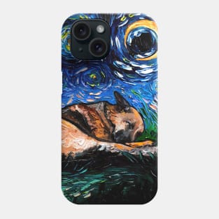 German Shepherd Night 4 Phone Case