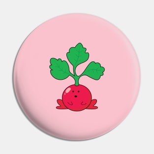 Radish - Frog Radish Pin