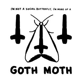 Goth Moth T-Shirt