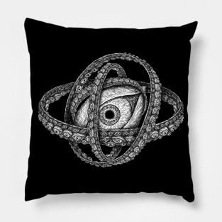 Divine Glory: Ophanim Biblically Accurate Angel Design Pillow