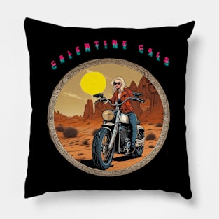 Galentines gal under the hot desert sun Pillow