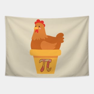 Chicken Pot Pi - Celebrate Pi Day and Home Cooking! Tapestry