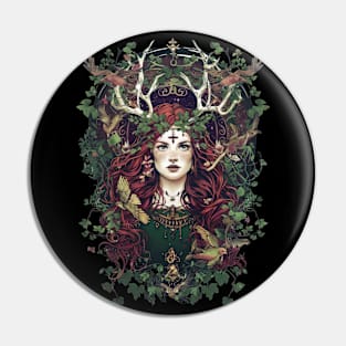 Wiccan pagan goddess Pin