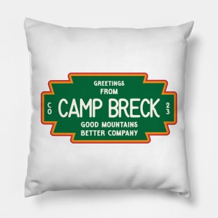 Camp Breck Pillow