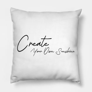 Create your own sunshine Pillow