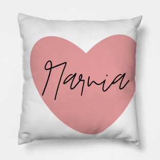 Narnia Heart Pillow