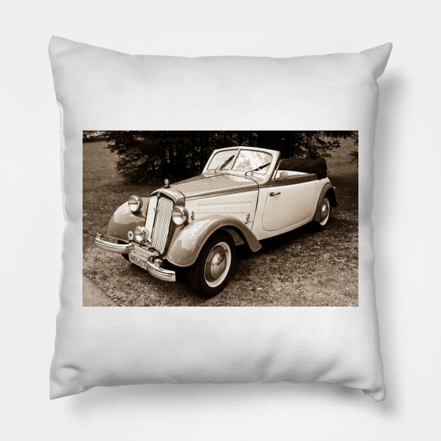 DKW F8 700 Convertible Pillow by Offiinhoki