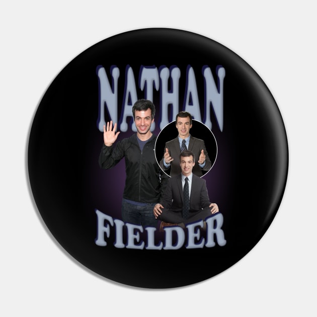 Nathan Fielder Vintage 90s Pin by The Prediksi 