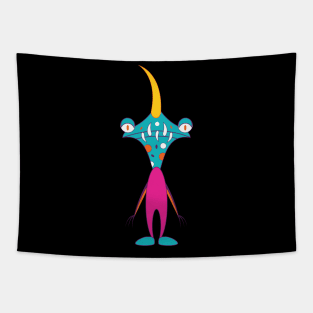 funny monster Tapestry