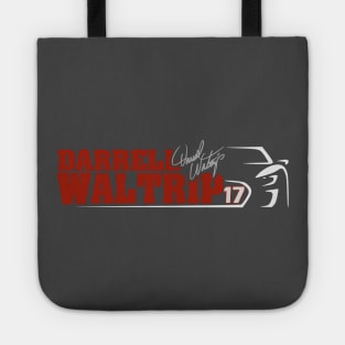 Waltrip Fan Sign. Car Tote