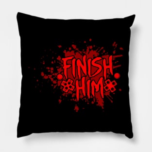 Finish Him - Gaming Controller Buttons Pillow