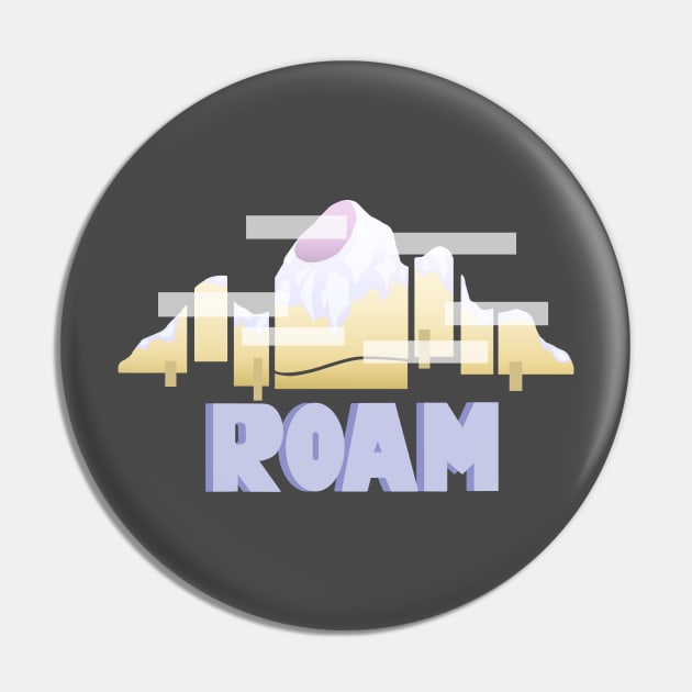 Roam Pin by LadybugDraws