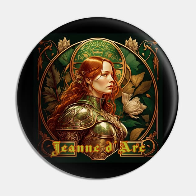 Joan of Arc Pin by MichaelaGrove