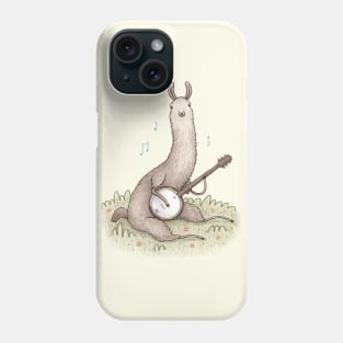 Banjo Llama Phone Case