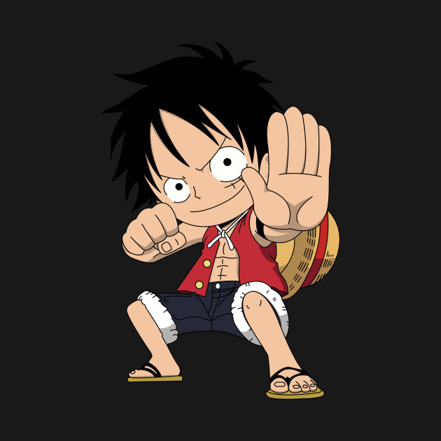 Chibi Monkey D Luffy Gear 2 - Monkey D Luffy - Hoodie ...