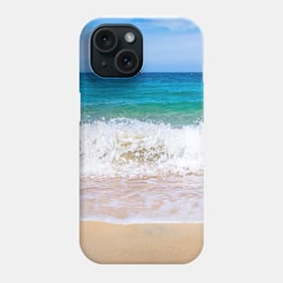 beautiful scenery beach wave Phone Case