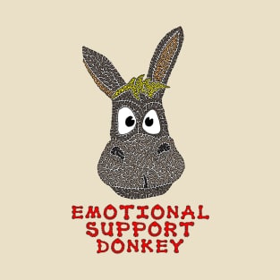 Emotional Support Donkey T-Shirt