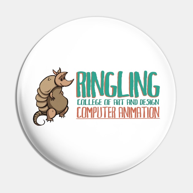 Ringling College Computer Animation Pin by SamKelly