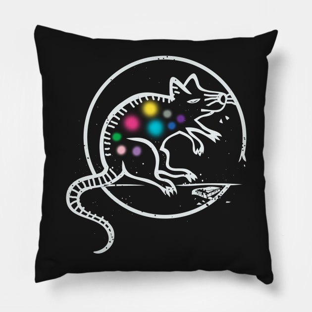 Mouse Rat Pillow by AVEandLIA