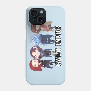 Chibi Caveat Emptor Phone Case