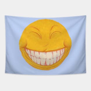 Big Grin Emoji Tapestry