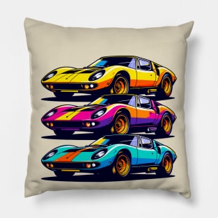 Lamborghini Miura Pillow