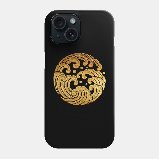 Migi Nami no Maru Kamon Phone Case by Takeda_Art