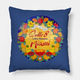 Calle 8 Pillow