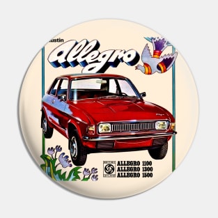 AUSTIN ALLEGRO - brochure Pin