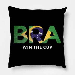 Brazil will win the cup Pillow