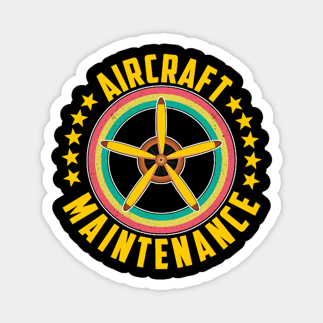 Aircraft Maintenance Magnet by sopiansentor8