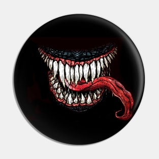 Devilish smile Pin