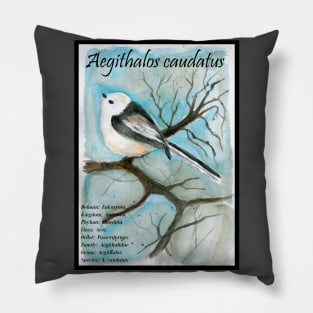 Long-tailed tit Pillow