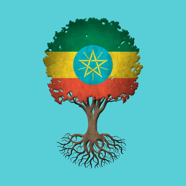 Tree of Life with Ethiopian Flag by jeffbartels