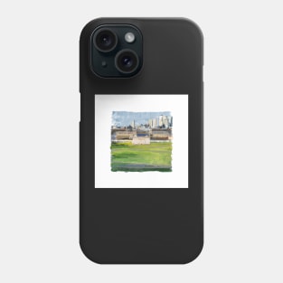 View from the Royal Observatory, Greenwich, London Phone Case