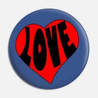 Love In My Heart Valentine's Day Sweetest Day Boyfriend Girlfriend Son Daughter Pin