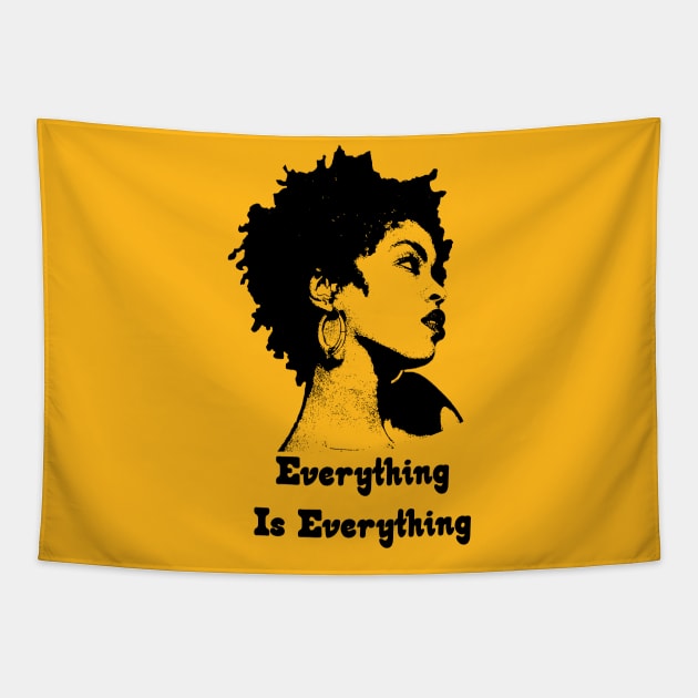 Lauryn Hill Everything Is Everything Tapestry by LMW Art