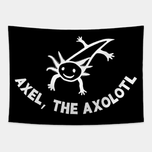 Alex the axolotl funny saying anatomy lizard Tapestry