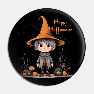 Halloween boy Pin