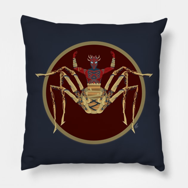 Spidey-Maul Pillow by mikineal97